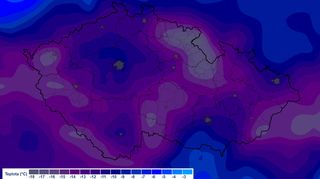Dorazí tuhé mrazy, varovali meteorologové